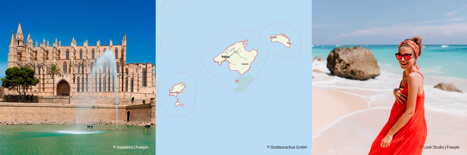 Balearen Infos, Tagesausflüge, Erlebnisse und mehr - Küstencharme der Balearen: Palma und das Meer