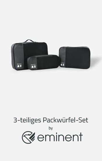 3-TEILIGES PACKWÜRFEL-SET