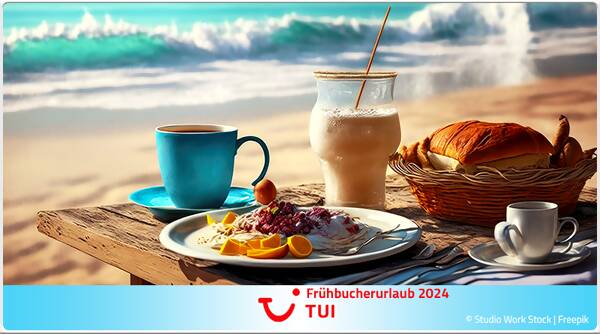 Frühbucherurlaub